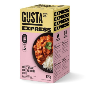 REPAS POULET AU BEURRE VÉGANE 875G