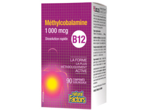 VITAMINE B12 1000MCG SUBL. 180C