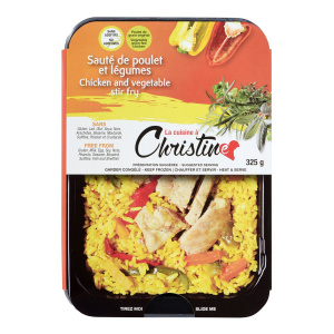 SAUTE POULET ET LEGUMES 325G