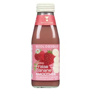 SMOOTHIE FRAISE BANANE BIO 300ML