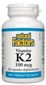 VITAMINE K2 100MCG 60C