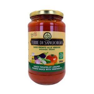 SAUCE TOMATES ET LÉGUMES DU JARDIN BIO 540ML